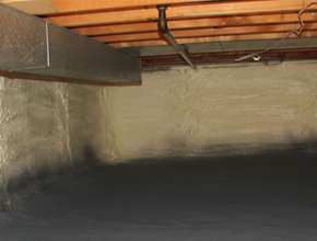 crawl space spray insulation for Texas